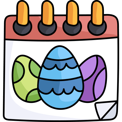 Easter day organization easter easter day icon