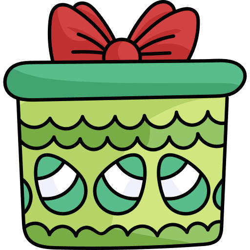 Gift easter surprise present icon
