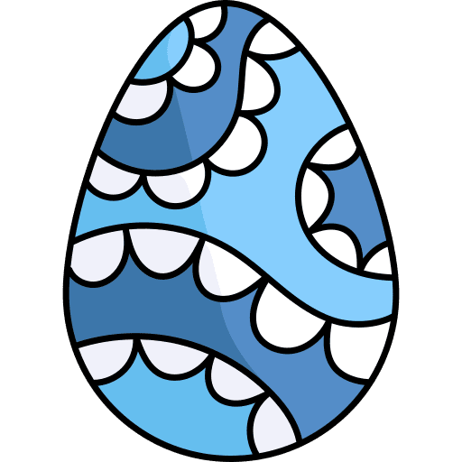 Easter egg garden easter season icon