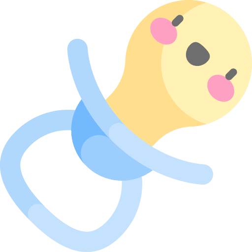 Pacifier pacifier babies toy icon