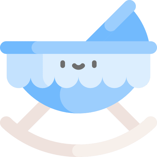 Crib cot motherhood basinet icon