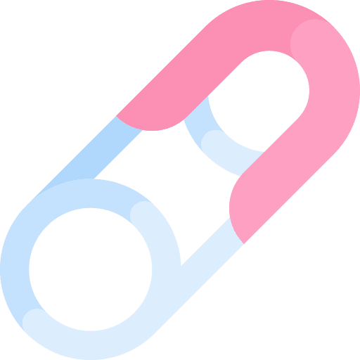 Safety pin safety tools coucou icon Safety pin safety tools coucou icon