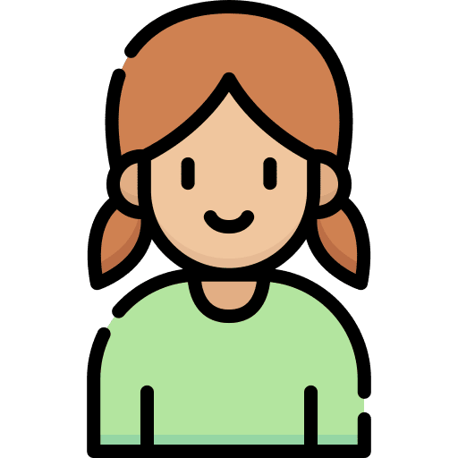 Daughter kid and baby people children icon