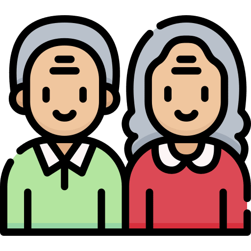 Grandparents family grandparents couple icon Grandparents family grandparents couple icon