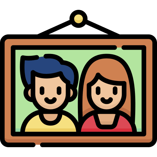 Picture frame frame portrait pictures icon Picture frame frame portrait pictures icon