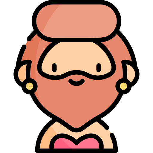 Bearded woman dress professions and jobs hipster icon