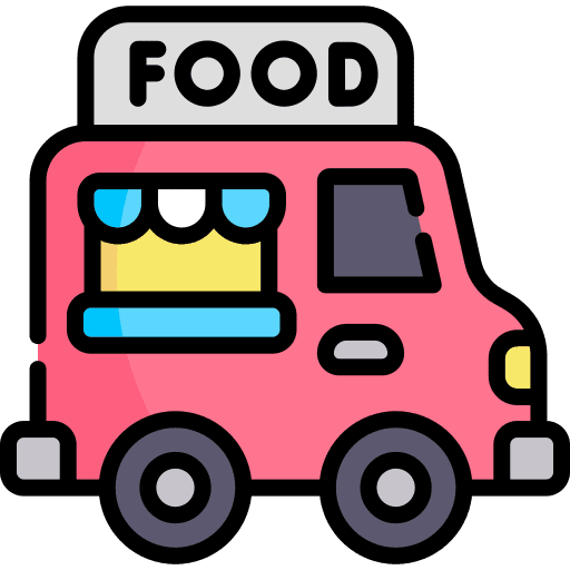 Food truck entertainment food truck coffee truck icon