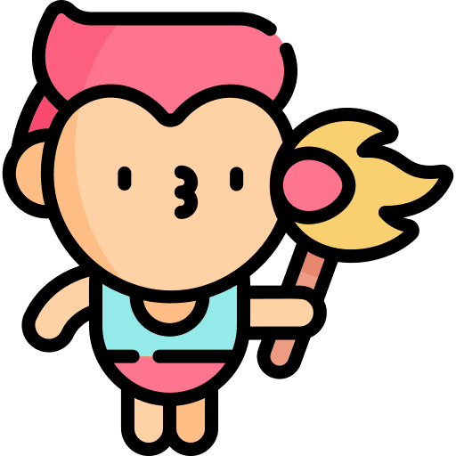 Fire eater man people professions and jobs circus stunt icon Fire eater man people professions and jobs circus stunt icon