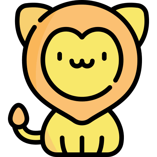 Lion wild life circus animal kingdom icon Lion wild life circus animal kingdom icon