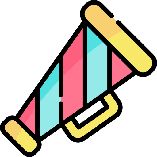 Megaphone entertainment loudspeaker tools and utensils icon Megaphone entertainment loudspeaker tools and utensils icon