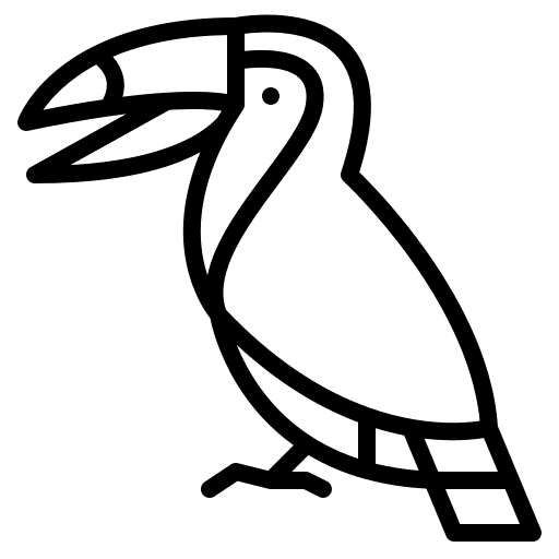 Toucan wild life zoo toucan icon Toucan wild life zoo toucan icon