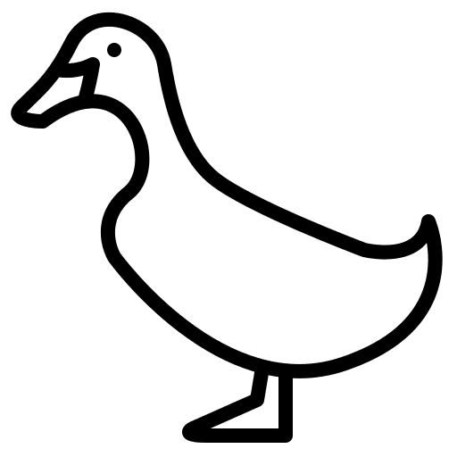 Duck nature duck zoo icon Duck nature duck zoo icon