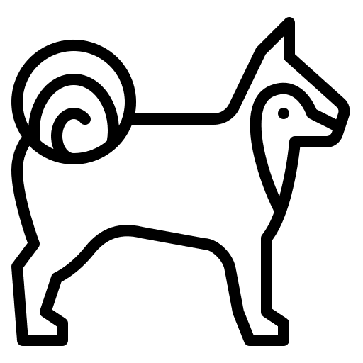 Dog zoo nature animal kingdom icon Dog zoo nature animal kingdom icon