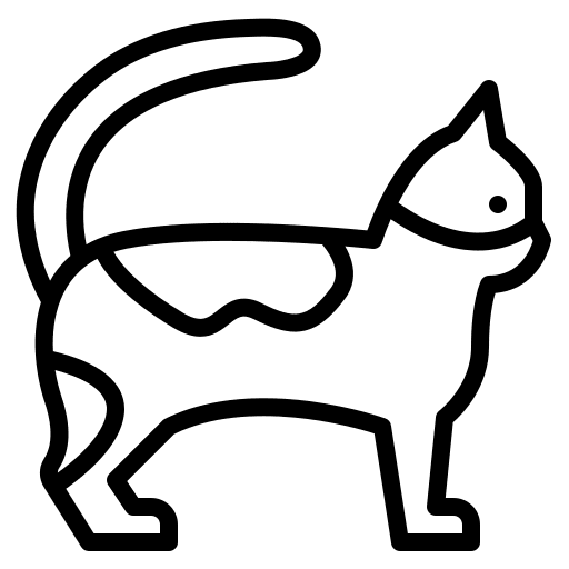 Cat animals nature zoo icon Cat animals nature zoo icon