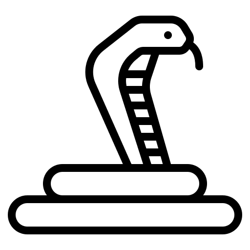 Snake animals zoo wild life icon Snake animals zoo wild life icon