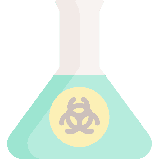 Flask flask science biohazard icon Flask flask science biohazard icon