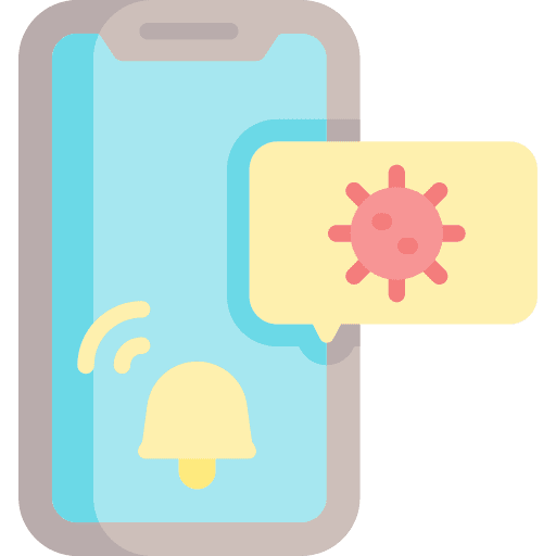 Medical app electronics covid telemedicine icon Medical app electronics covid telemedicine icon