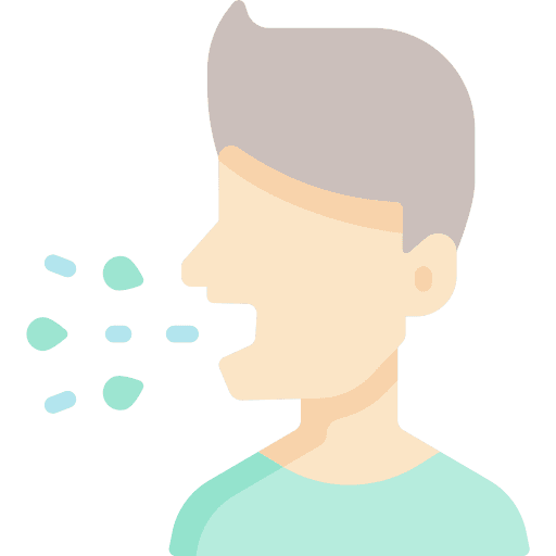 Sneeze healthcare and medical cough sick person icon Sneeze healthcare and medical cough sick person icon