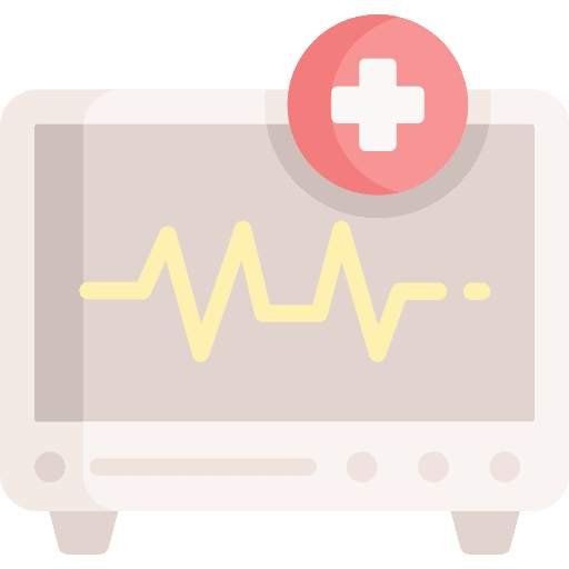 Cardiogram stats medical hospital icon Cardiogram stats medical hospital icon