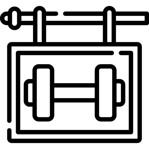 Gym gymnasium hanging training icon Gym gymnasium hanging training icon