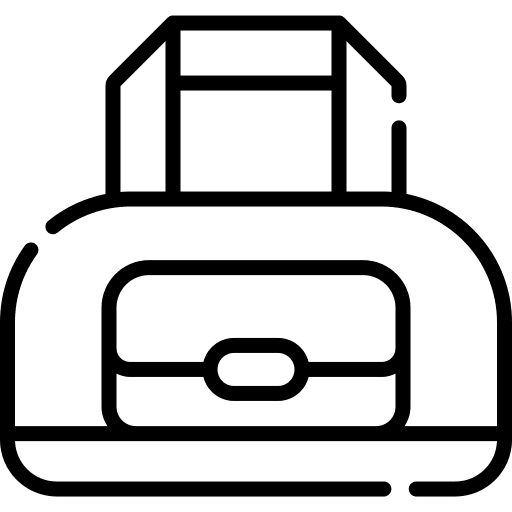 Sport bag fashion sport bag equipment icon Sport bag fashion sport bag equipment icon