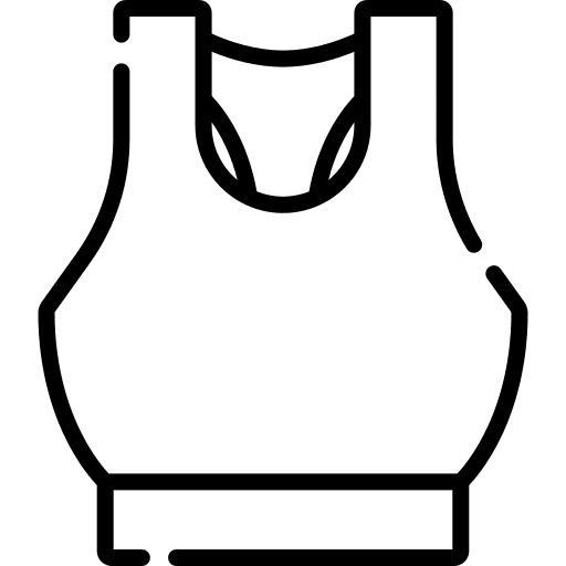 Sport bra fashion sports bra top icon Sport bra fashion sports bra top icon