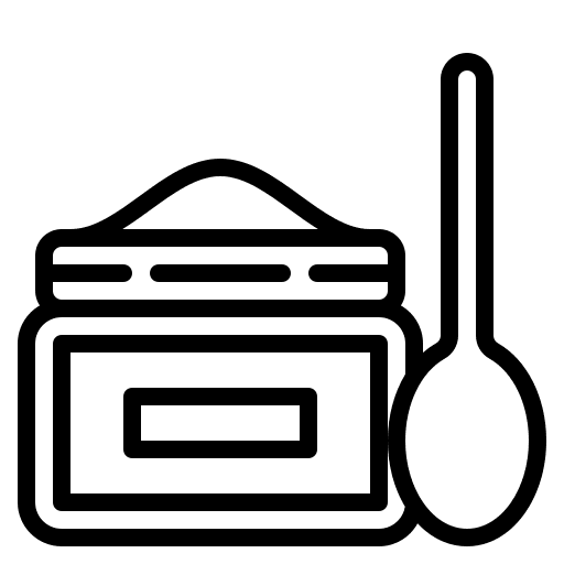 Body scrub salt wellness massage icon