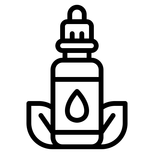 Essential oil wellness hand spa icon