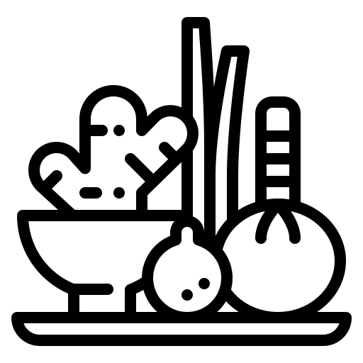 Herb treatment spa herbal icon