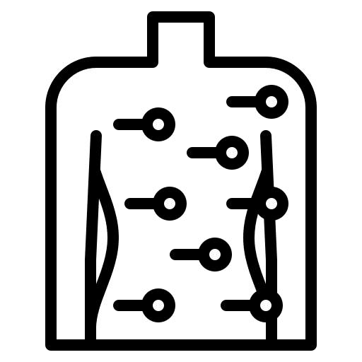 Acupuncture treatment acupuncture massage icon Acupuncture treatment acupuncture massage icon