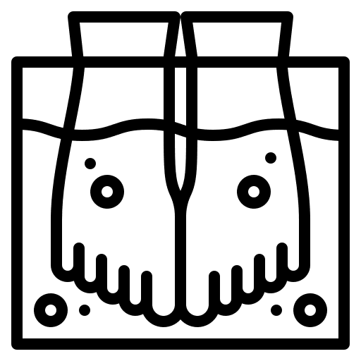 Foot spa healthcare and medical foots feet icon Foot spa healthcare and medical foots feet icon