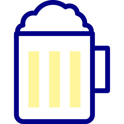 Beer mug drink mug pint of beer icon Beer mug drink mug pint of beer icon