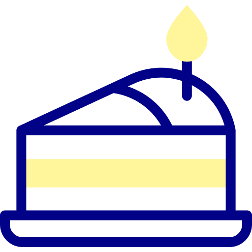 Cake slice birthday cake sweet dessert icon Cake slice birthday cake sweet dessert icon