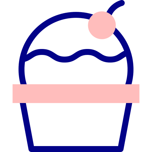 Cupcake birthday baked birthday cupcake icon Cupcake birthday baked birthday cupcake icon