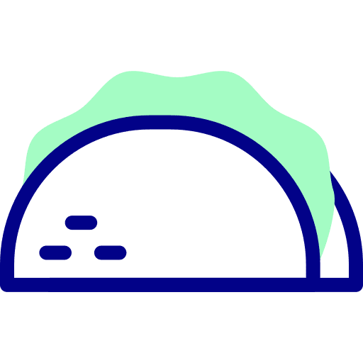 Taco snack food mexico icon Taco snack food mexico icon