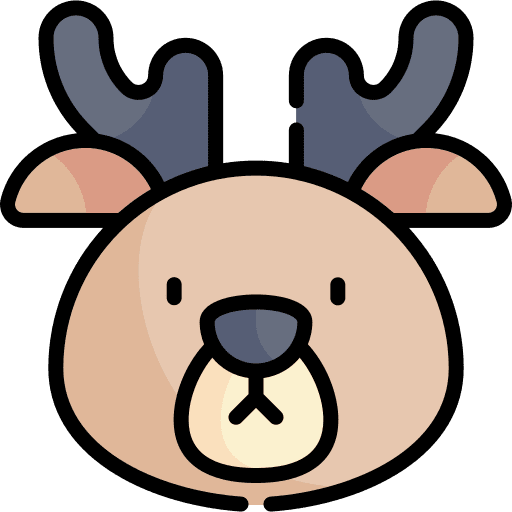 Reindeer antlers mammal reindeer icon