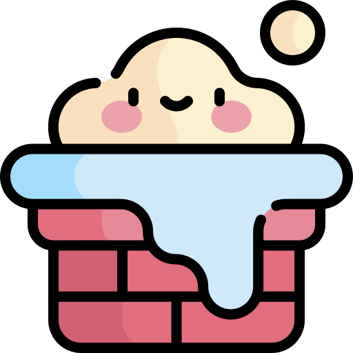 Chimney top winter furniture and household weather icon