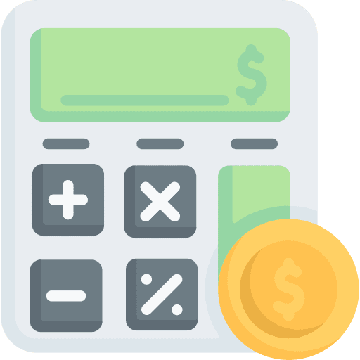 Calculator maths finances calculator icon Calculator maths finances calculator icon