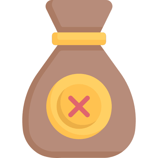 No money business and finance no money exchange icon No money business and finance no money exchange icon