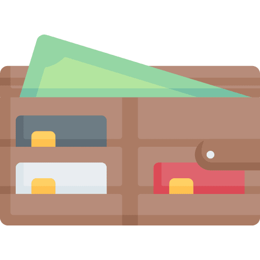 Purse business and finance business payment icon Purse business and finance business payment icon