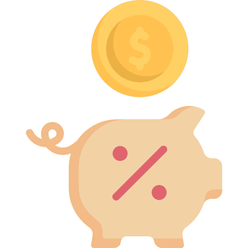 Savings money savings saving icon Savings money savings saving icon