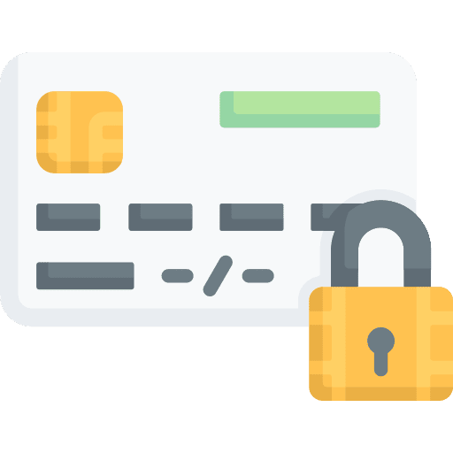 Lock security locked card password icon Lock security locked card password icon
