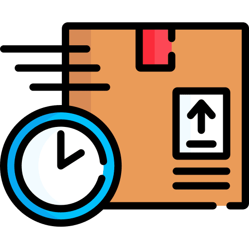 Fast delivery product order fast delivery icon