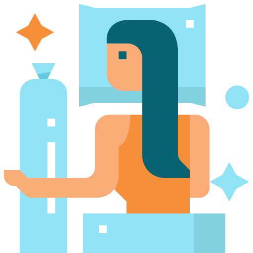 Sleeping wellness bed night icon Sleeping wellness bed night icon