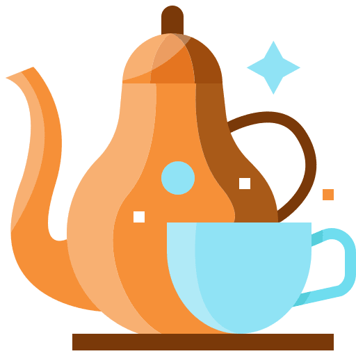 Tea time tea time coffee pot tea cup icon Tea time tea time coffee pot tea cup icon