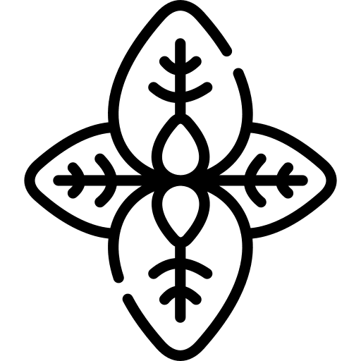 Basil nature food and restaurant herbs icon Basil nature food and restaurant herbs icon