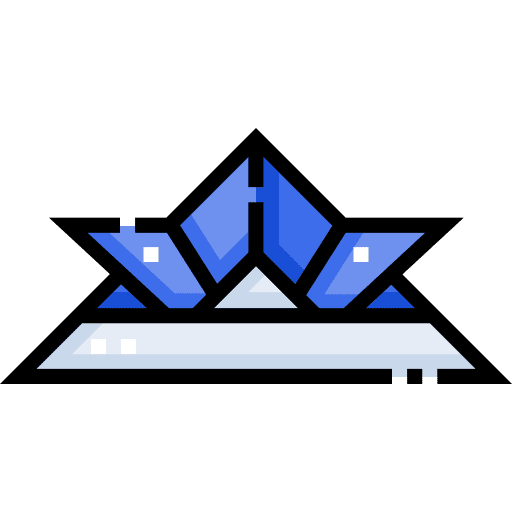 Kabuto craft shape origami icon
