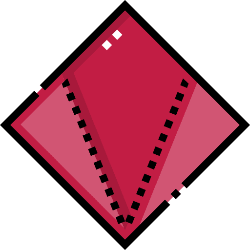 Fold art instruction fold icon