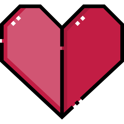 Heart heart shape art and design icon