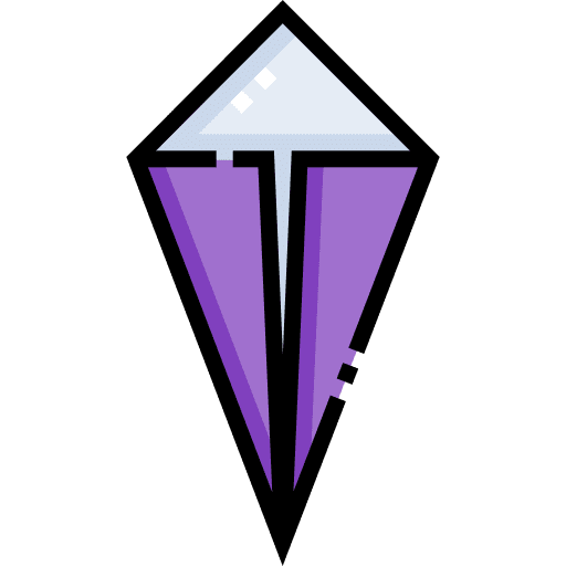 Kite paper art and design kite icon